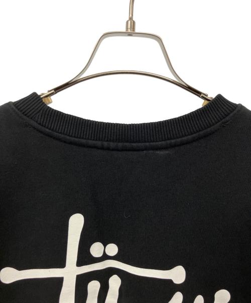 stussy（ステューシー）stussy (ステューシー) スウェット ブラック サイズ:Lの古着・服飾アイテム