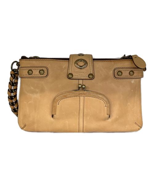 COACH（コーチ）COACH (コーチ) ショルダーバッグ ベージュの古着・服飾アイテム