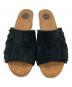UGG (アグ) ウェッジソールサンダル ブラウン×ブラック サイズ:22cm：3000円