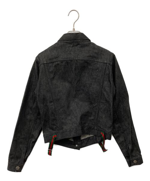 GUCCI（グッチ）GUCCI (グッチ) デニムジャケット ブラック サイズ:Lの古着・服飾アイテム