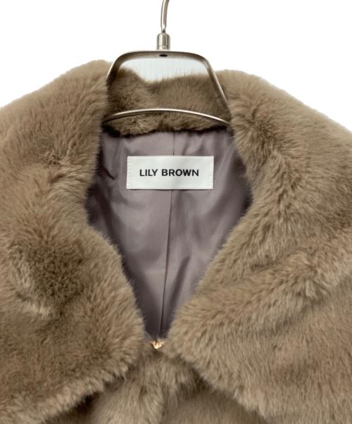 Lily Brown（リリーブラウン）Lily Brown (リリーブラウン) ベスト ブラウン サイズ:Fの古着・服飾アイテム