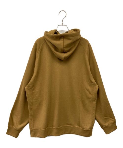 NEW BALANCE（ニューバランス）NEW BALANCE (ニューバランス) プルオーバーパーカー ブラウン サイズ:Mの古着・服飾アイテム