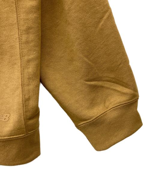 NEW BALANCE（ニューバランス）NEW BALANCE (ニューバランス) プルオーバーパーカー ブラウン サイズ:Mの古着・服飾アイテム