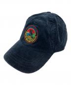POLO RALPH LAURENポロ・ラルフローレン）の古着「コーデュロイキャップ」｜ネイビー