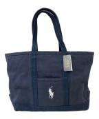 POLO RALPH LAURENポロ・ラルフローレン）の古着「トートバッグ」｜ネイビー