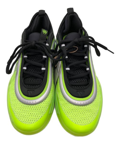adidas（アディダス）adidas (アディダス) バスケットボールシューズ 黄緑 サイズ:27.5cmの古着・服飾アイテム