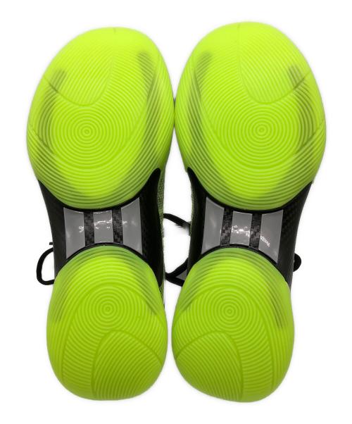 adidas（アディダス）adidas (アディダス) バスケットボールシューズ 黄緑 サイズ:27.5cmの古着・服飾アイテム