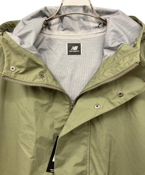 NEW BALANCE（ニューバランス）NEW BALANCE (ニューバランス) フーデッドコート オリーブ サイズ:Lの古着・服飾アイテム