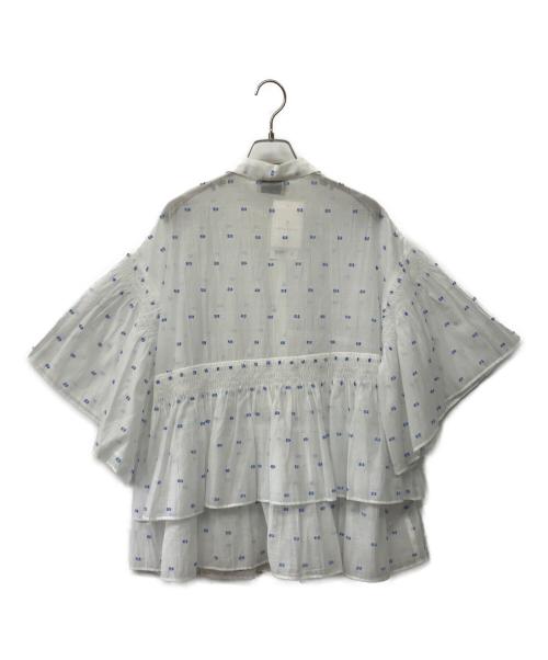 UNITED ARROWS TOKYO（ユナイテッドアローズトウキョウ）UNITED ARROWS TOKYO (ユナイテッドアローズトウキョウ) チュニックブラウス ホワイト サイズ:Fの古着・服飾アイテム