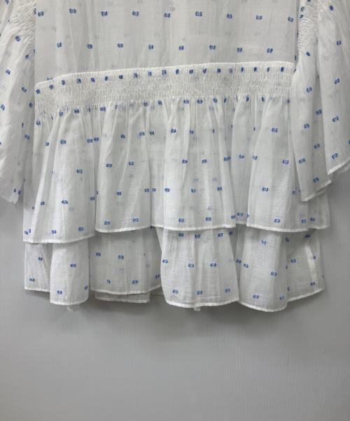 UNITED ARROWS TOKYO（ユナイテッドアローズトウキョウ）UNITED ARROWS TOKYO (ユナイテッドアローズトウキョウ) チュニックブラウス ホワイト サイズ:Fの古着・服飾アイテム