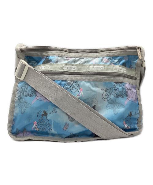 LeSportsac（レスポートサック）LeSportsac (レスポートサック) ショルダーバッグ スカイブルー×シルバーの古着・服飾アイテム