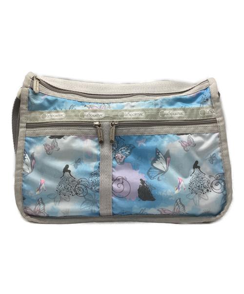 LeSportsac（レスポートサック）LeSportsac (レスポートサック) ショルダーバッグ スカイブルー×シルバーの古着・服飾アイテム