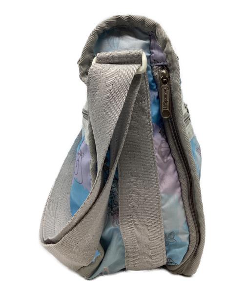 LeSportsac（レスポートサック）LeSportsac (レスポートサック) ショルダーバッグ スカイブルー×シルバーの古着・服飾アイテム