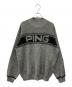 PING（ピン）の古着「厚手ニット」｜グレー