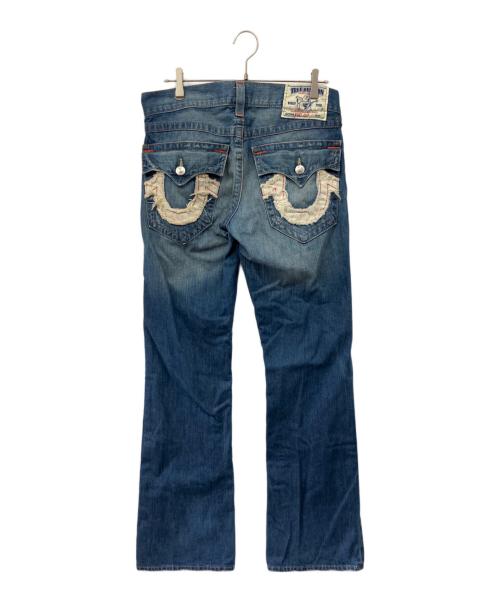 TRUE RELIGION（トゥルー レリジョン）TRUE RELIGION (トゥルー レリジョン) デニムパンツ ブルー サイズ:78.5cm(W31)の古着・服飾アイテム