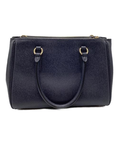COACH（コーチ）COACH (コーチ) 2WAYショルダーバッグ ネイビーの古着・服飾アイテム