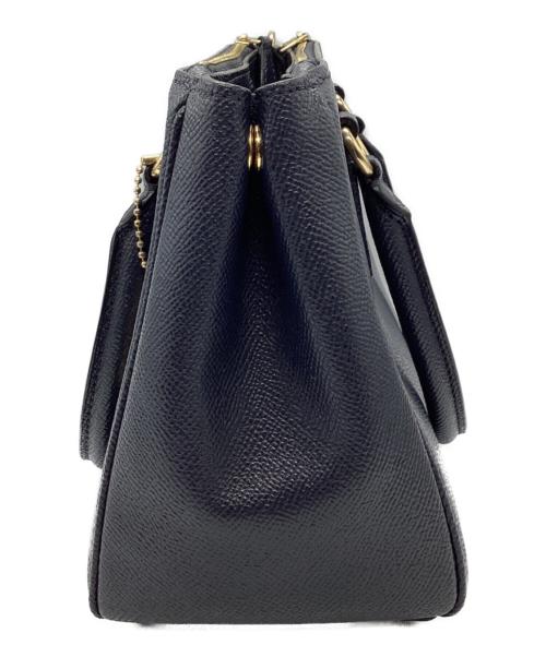 COACH（コーチ）COACH (コーチ) 2WAYショルダーバッグ ネイビーの古着・服飾アイテム