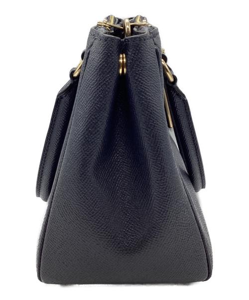 COACH（コーチ）COACH (コーチ) 2WAYショルダーバッグ ネイビーの古着・服飾アイテム