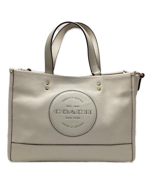 COACH（コーチ）COACH (コーチ) 2WAYショルダーバッグ ホワイトの古着・服飾アイテム