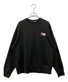 THE NORTH FACE（ザ ノース フェイス）の古着「スウェット」｜ブラック