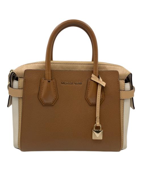 MICHAEL KORS（マイケルコース）MICHAEL KORS (マイケルコース) 2WAYショルダーバッグ ブラウンの古着・服飾アイテム