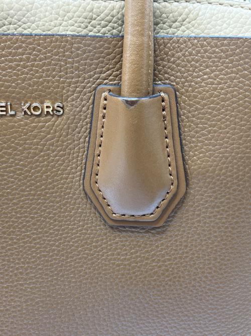MICHAEL KORS（マイケルコース）MICHAEL KORS (マイケルコース) 2WAYショルダーバッグ ブラウンの古着・服飾アイテム