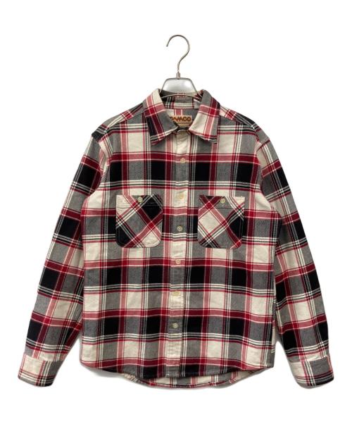 camco（カムコ）camco (カムコ) ネルシャツ レッド サイズ:Sの古着・服飾アイテム
