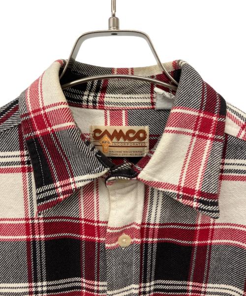 camco（カムコ）camco (カムコ) ネルシャツ レッド サイズ:Sの古着・服飾アイテム
