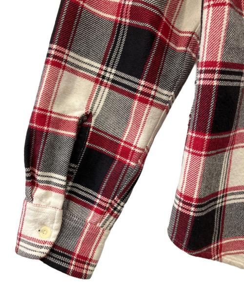 camco（カムコ）camco (カムコ) ネルシャツ レッド サイズ:Sの古着・服飾アイテム
