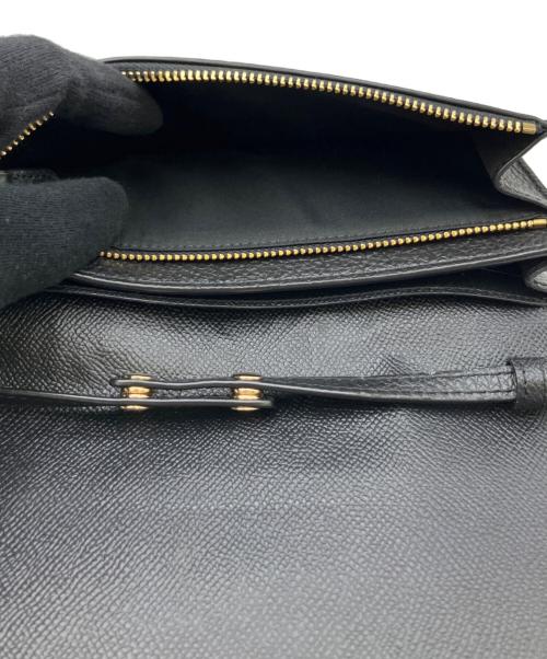 COACH（コーチ）COACH (コーチ) ショルダーウォレット ブラックの古着・服飾アイテム