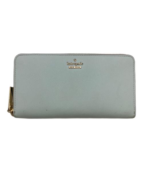 Kate Spade（ケイトスペード）Kate Spade (ケイトスペード) 長財布 スカイブルーの古着・服飾アイテム