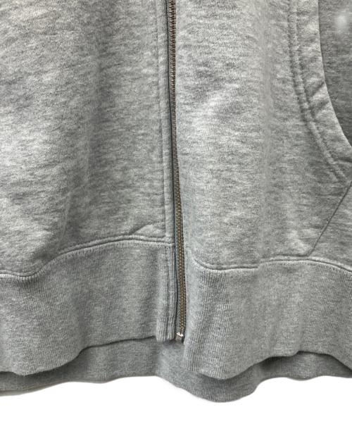 SUPREME（シュプリーム）Supreme (シュプリーム) Globe Zip Up Hooded Sweatshirt グレー サイズ:Lの古着・服飾アイテム