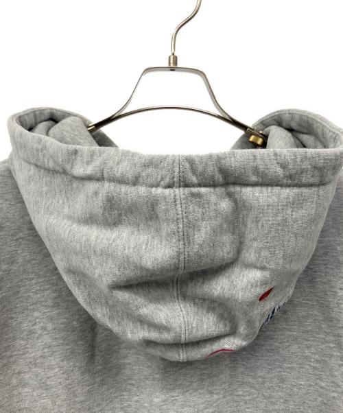 SUPREME（シュプリーム）Supreme (シュプリーム) Globe Zip Up Hooded Sweatshirt グレー サイズ:Lの古着・服飾アイテム