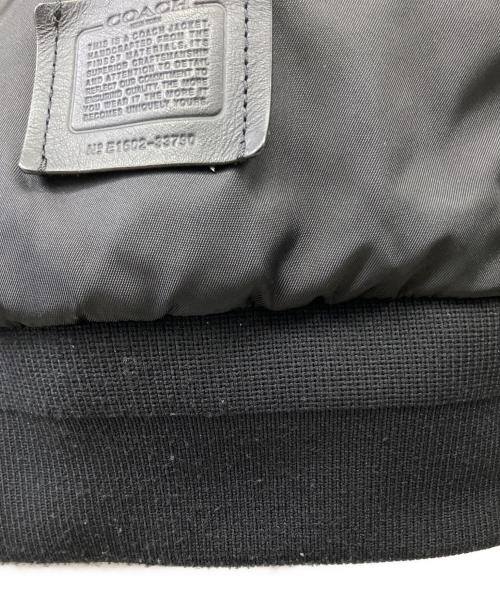 COACH（コーチ）COACH (コーチ) MA-1ジャケット ブラック サイズ:Mの古着・服飾アイテム