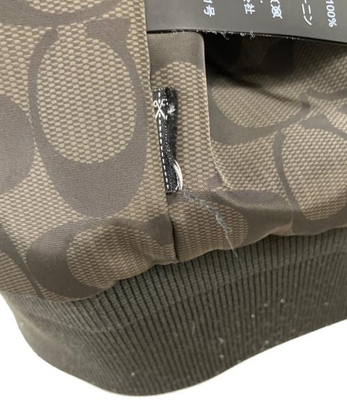COACH（コーチ）COACH (コーチ) MA-1ジャケット ブラック サイズ:Mの古着・服飾アイテム