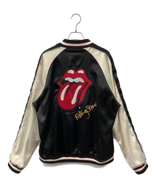 THE ROLLING STONES（ザ ローリングストーンズ）THE ROLLING STONES (ザ ローリングストーンズ) スカジャン ブラック サイズ:5の古着・服飾アイテム