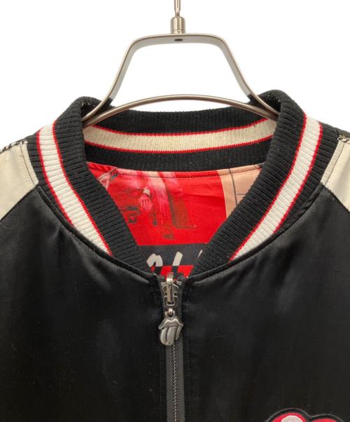 THE ROLLING STONES（ザ ローリングストーンズ）THE ROLLING STONES (ザ ローリングストーンズ) スカジャン ブラック サイズ:5の古着・服飾アイテム