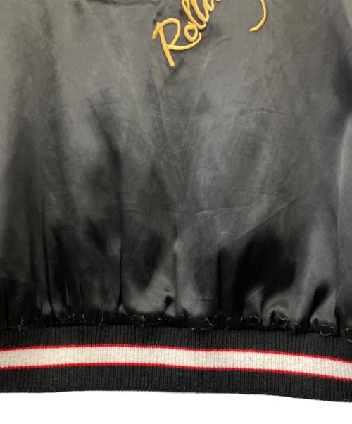 THE ROLLING STONES（ザ ローリングストーンズ）THE ROLLING STONES (ザ ローリングストーンズ) スカジャン ブラック サイズ:5の古着・服飾アイテム