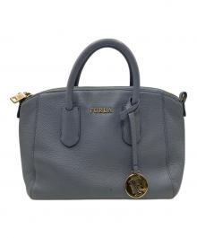 FURLA（フルラ）の古着「2WAYショルダーバッグ」｜スカイブルー