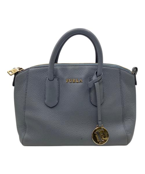 FURLA（フルラ）FURLA (フルラ) 2WAYショルダーバッグ スカイブルーの古着・服飾アイテム
