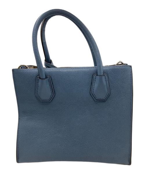 MICHAEL KORS（マイケルコース）MICHAEL KORS (マイケルコース) 2WAYショルダーバッグ ブルーの古着・服飾アイテム