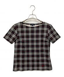 BURBERRY LONDON（バーバリーロンドン）の古着「半袖カットソー」｜ブラック