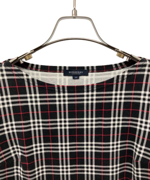 BURBERRY LONDON（バーバリーロンドン）BURBERRY LONDON (バーバリーロンドン) 半袖カットソー ブラック サイズ:40の古着・服飾アイテム