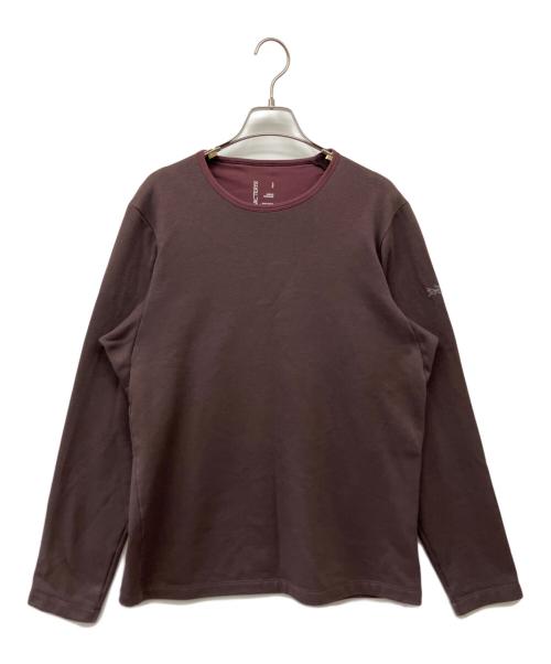 ARC'TERYX（アークテリクス）ARC'TERYX (アークテリクス) 長袖カットソー ブラウン サイズ:Sの古着・服飾アイテム