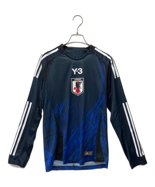 adidas（アディダス）adidas (アディダス) Y-3 (ワイスリー) サッカーユニフォーム ネイビー サイズ:S 未使用品の古着・服飾アイテム