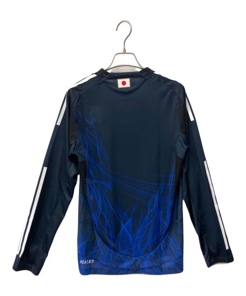 adidas（アディダス）adidas (アディダス) Y-3 (ワイスリー) サッカーユニフォーム ネイビー サイズ:S 未使用品の古着・服飾アイテム