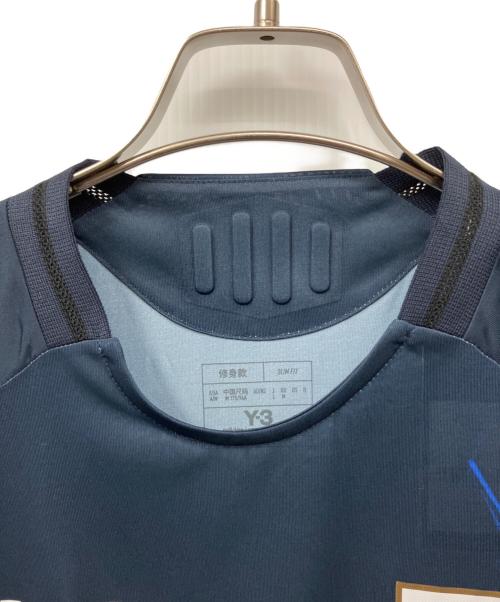 adidas（アディダス）adidas (アディダス) Y-3 (ワイスリー) サッカーユニフォーム ネイビー サイズ:L 未使用品の古着・服飾アイテム