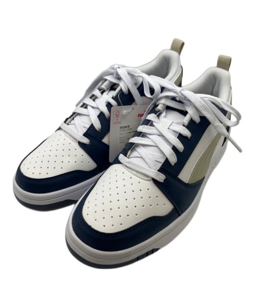 PUMA（プーマ）PUMA (プーマ) スニーカー ネイビー×ホワイト サイズ:25.5cm 未使用品の古着・服飾アイテム