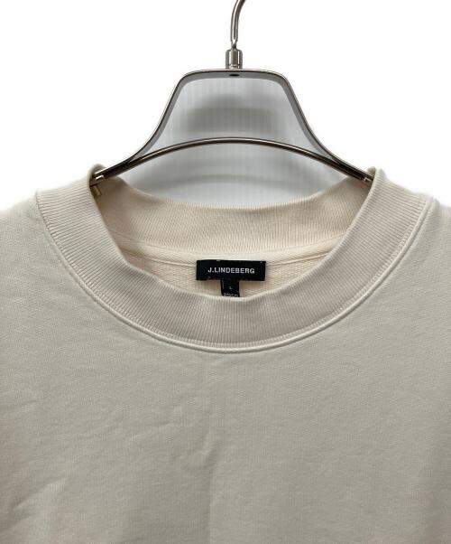 J. LINDEBERG（ジェイリンドバーグ）J. LINDEBERG (ジェイリンドバーグ) スウェット ベージュ サイズ:Lの古着・服飾アイテム