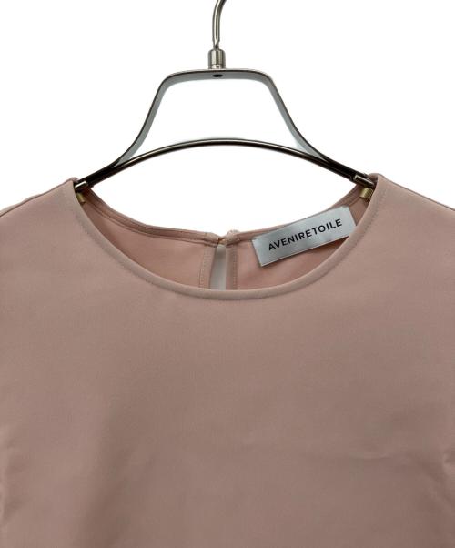 Aveniretoile（アベニールエトワール）Aveniretoile (アベニールエトワール) 半袖ブラウス ピンク サイズ:36の古着・服飾アイテム